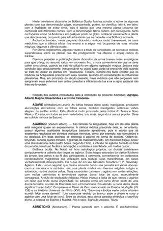 As  Plantas  Magicas