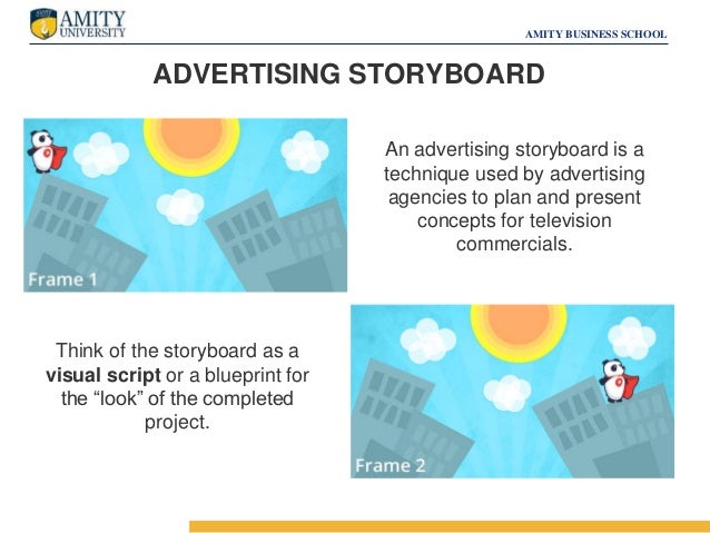 copywriting storyboarding advertising sales promotion sample storyboard for commercial