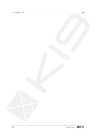 ASP.NET W EB API

196

196

www.k19.com.br

 