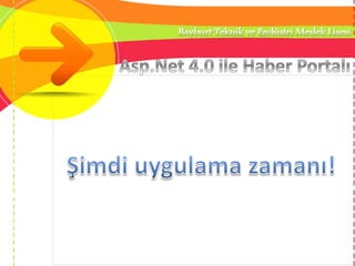 Asp net4.0ilehaberportalı1