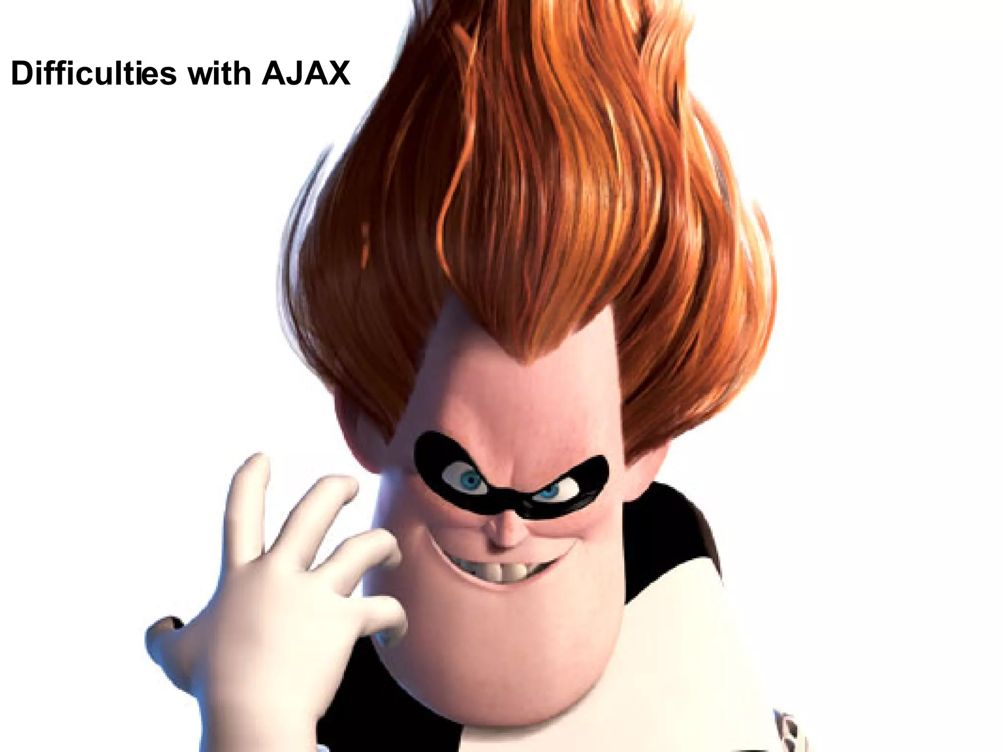 Difficulties with AJAX 