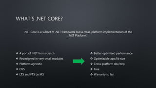 ASP.NET Core 101 | PPTX