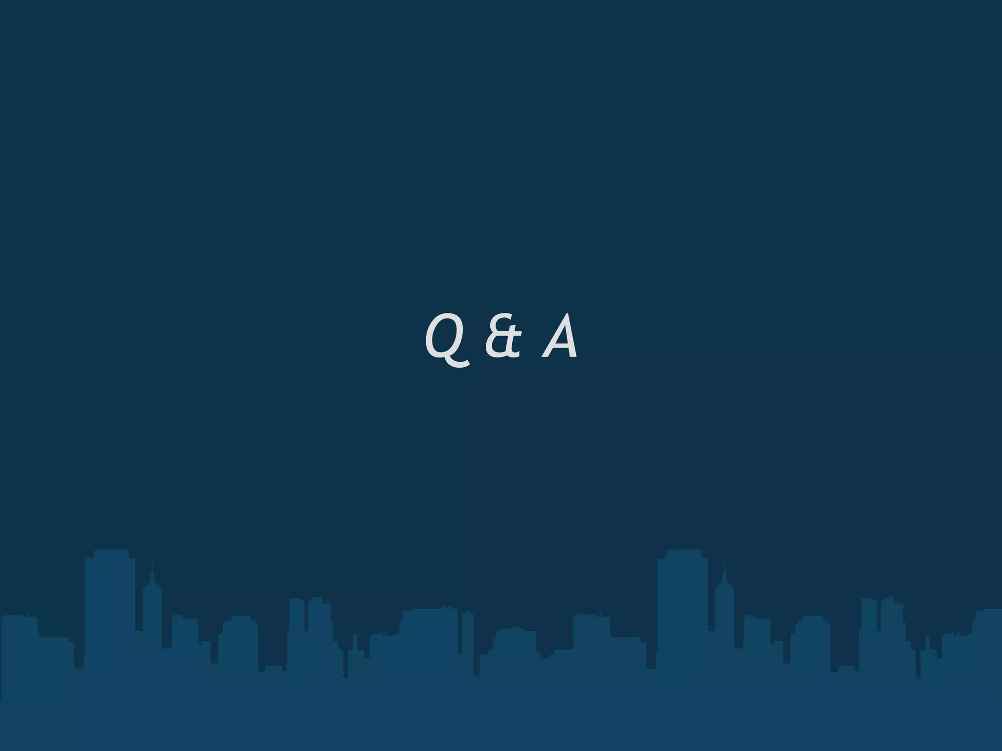 Q & A 