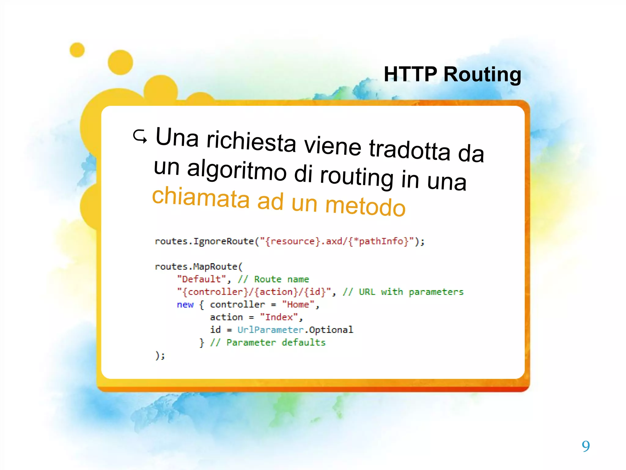 HTTP Routing




               9
 