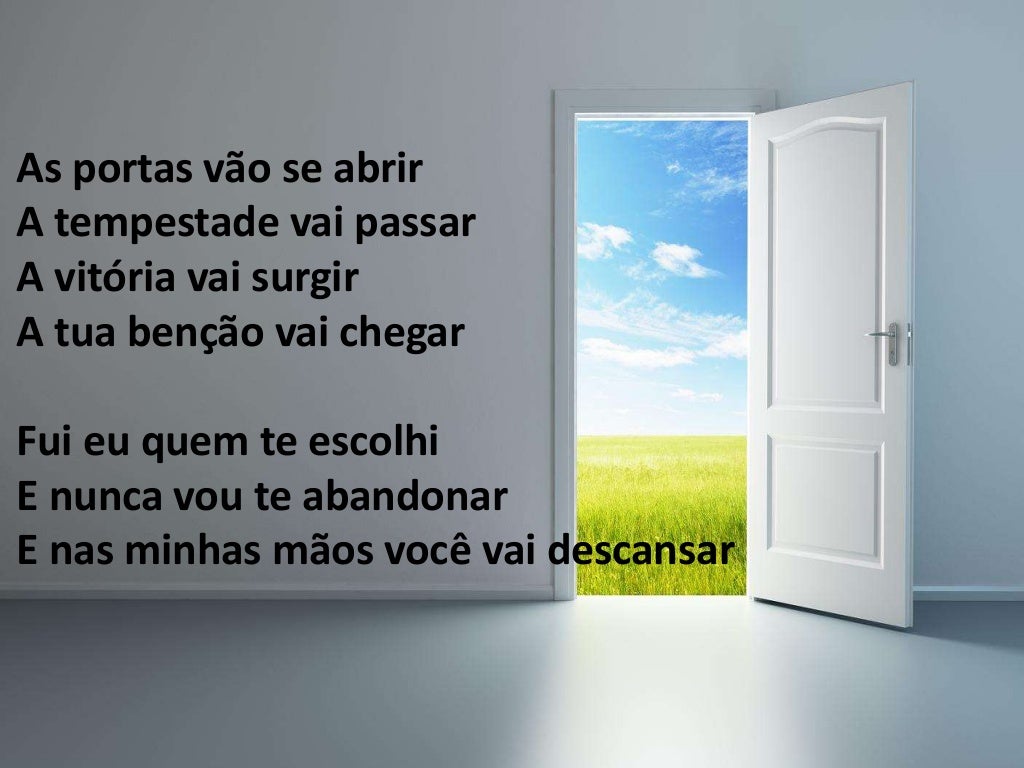As Portas Vao Se Abrir Letra - BRAINCP