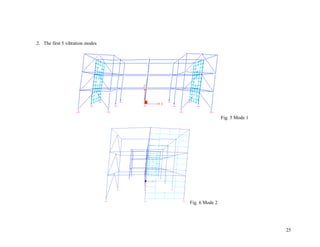 25
2. The first 5 vibration modes
Fig. 5 Mode 1
Fig. 6 Mode 2
 