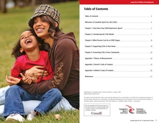 LTAD - A sport parent's guide | PDF