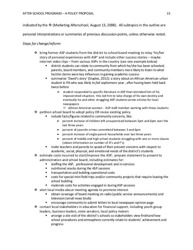 After school program budget template picture