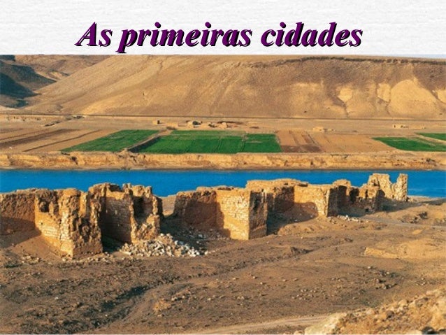 As primeiras cidades