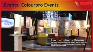 Events: Colourpro Events
 