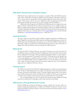 Asq 3-manual y formularios | PDF
