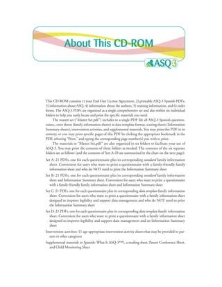 Asq 3-manual y formularios | PDF