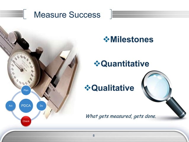 ASQ Keynote Presentation -- PDCA Planning Approach | PPTX | Business ...