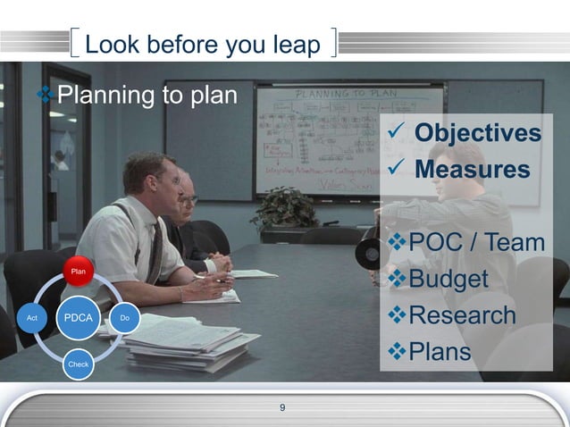 ASQ Keynote Presentation -- PDCA Planning Approach | PPTX | Business ...