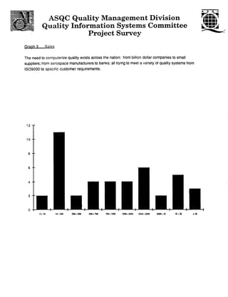 ASQ QMD Quality Information Systems Tech Committee 1992 | PDF