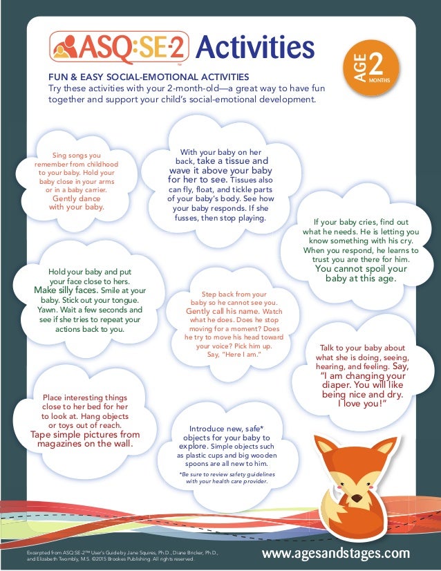 activities with 2 month old