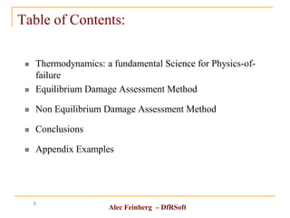 Thermodynamic Reliability | PDF