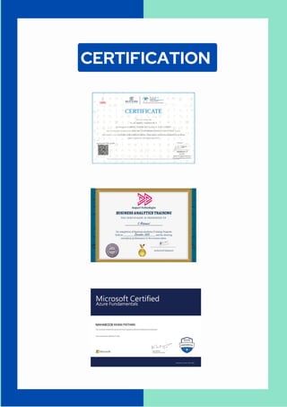 CERTIFICATION
 