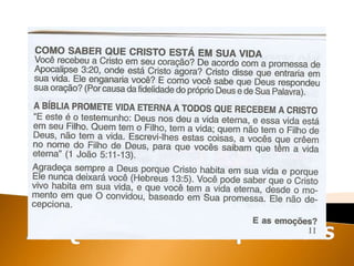 As quatro leis espirituais evangelismo