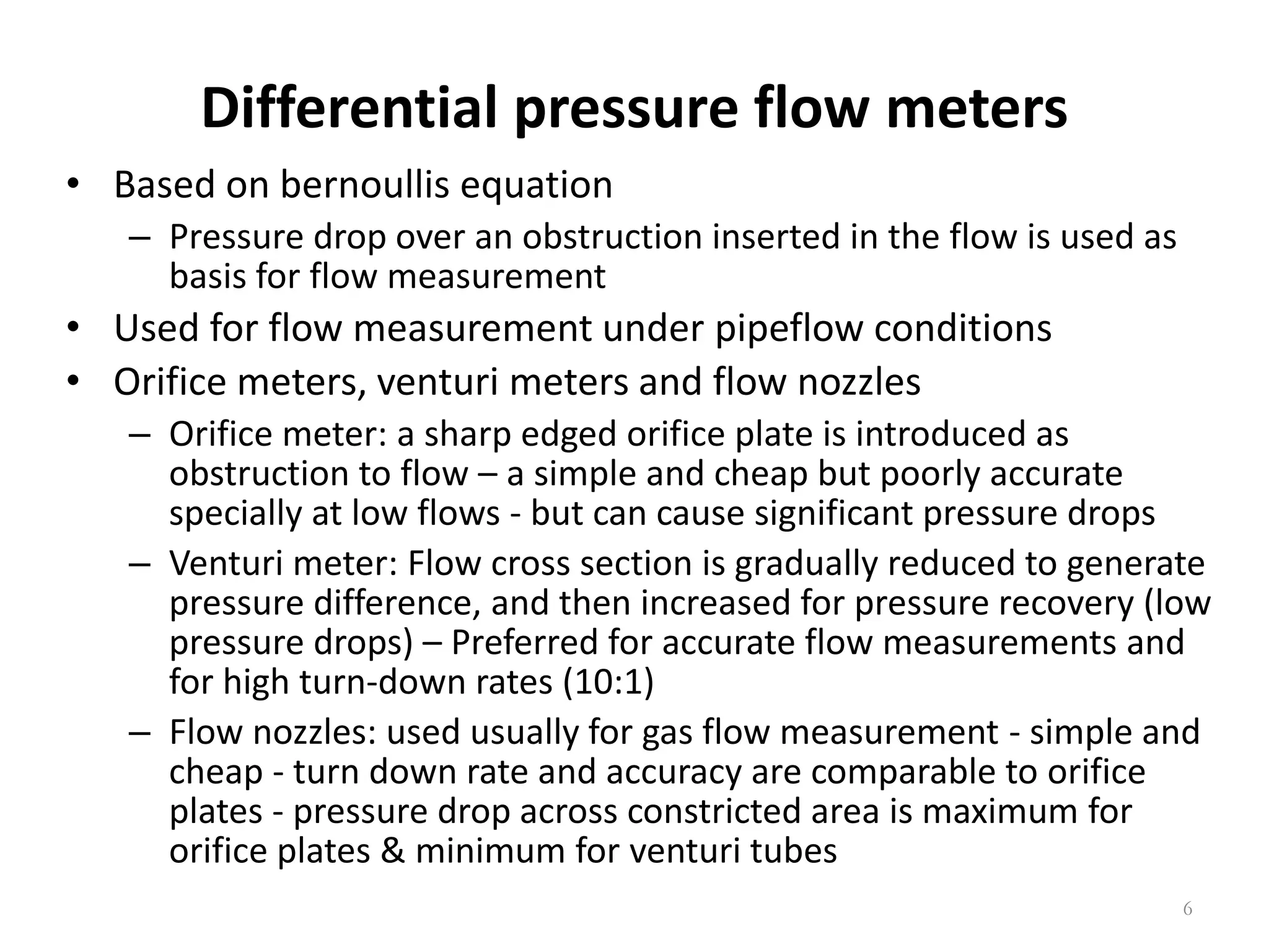 Asr Flow Measurement Ppt