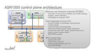 Cisco IOS XE Routers ASR 1000 & ISR 4000 The Evolution of Converged ...