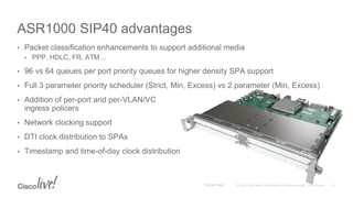 Isr 1000 Router Cisco IOS XE Routers ASR 1000 & ISR 4000 The Evolution of Converged ...
