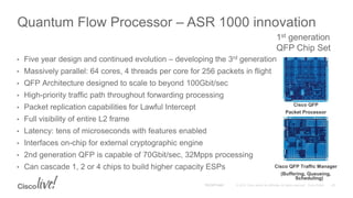 Cisco IOS XE Routers ASR 1000 & ISR 4000 The Evolution of Converged ...
