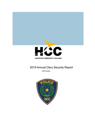 2019 Annual Clery Security Report
(2018 Data)
 