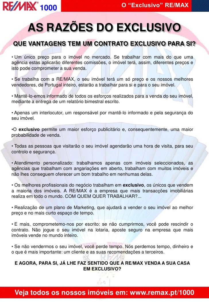 As RazõEs Do Exclusivo
