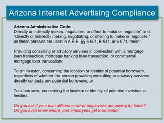 AMLA — Arizona Mortgage Lenders Association