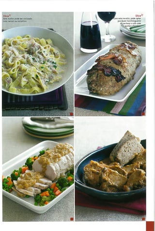 As receitas essenciais