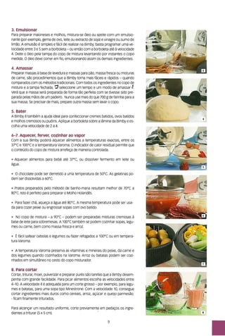 As receitas essenciais