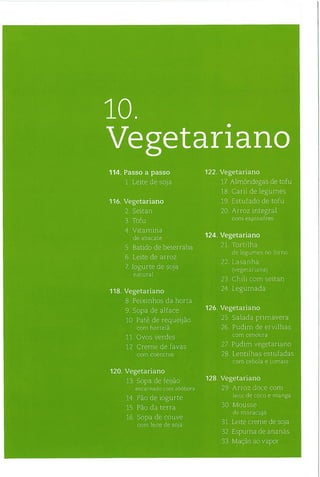 As receitas essenciais