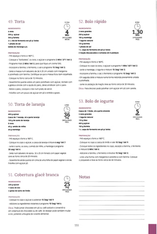 As receitas essenciais