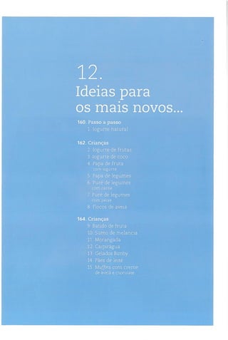 As receitas essenciais