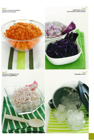 As receitas essenciais