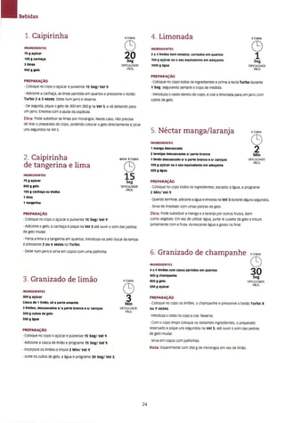 As receitas essenciais