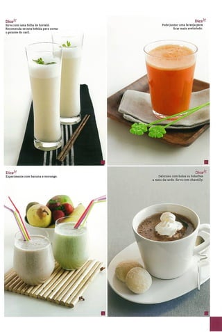 As receitas essenciais