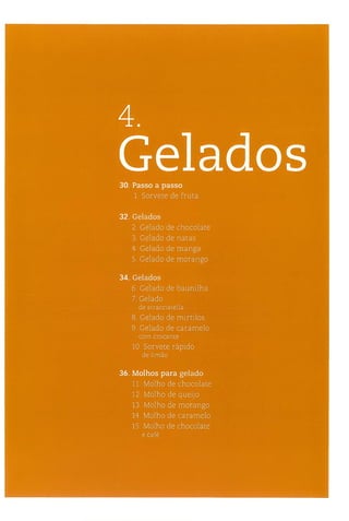 As receitas essenciais