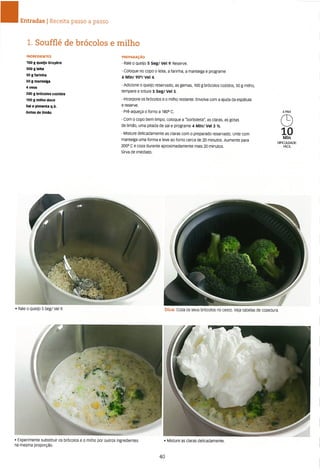 As receitas essenciais