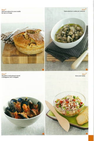 As receitas essenciais