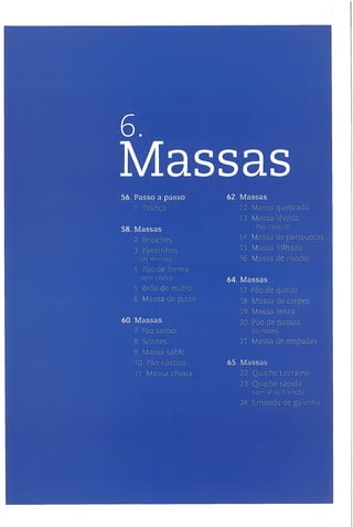 As receitas essenciais