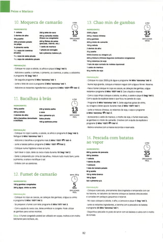 As receitas essenciais