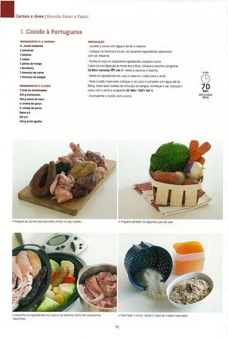 As receitas essenciais