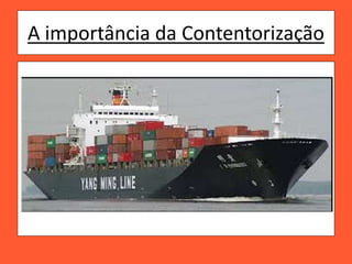 A importância da Contentorização
 