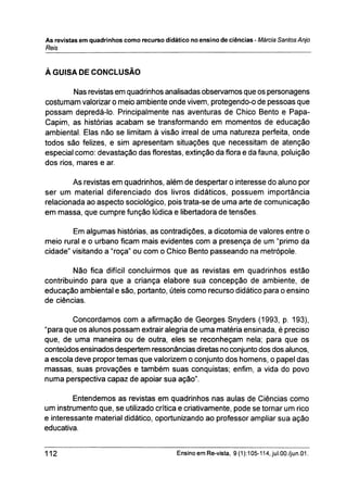 As revistas em quadrinhos como recurso