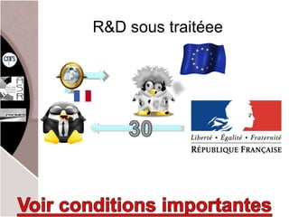 R&D sous traitéee 