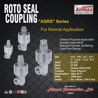 ASRS Model Roto Seal Coupling