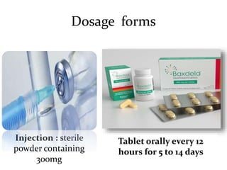 new drug approved (baxdela ) | PPTX