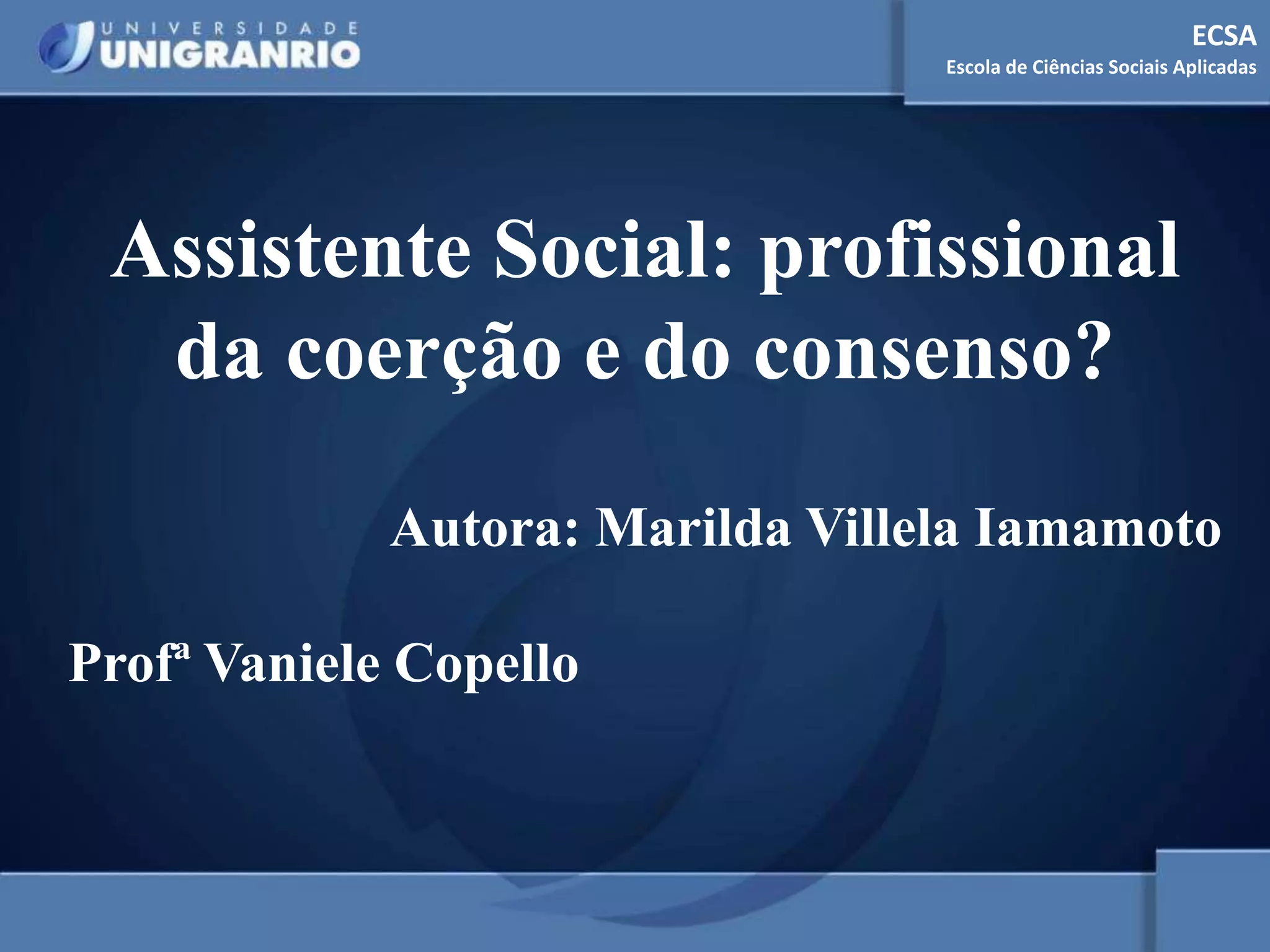 O Que é Coerção Social - FDPLEARN